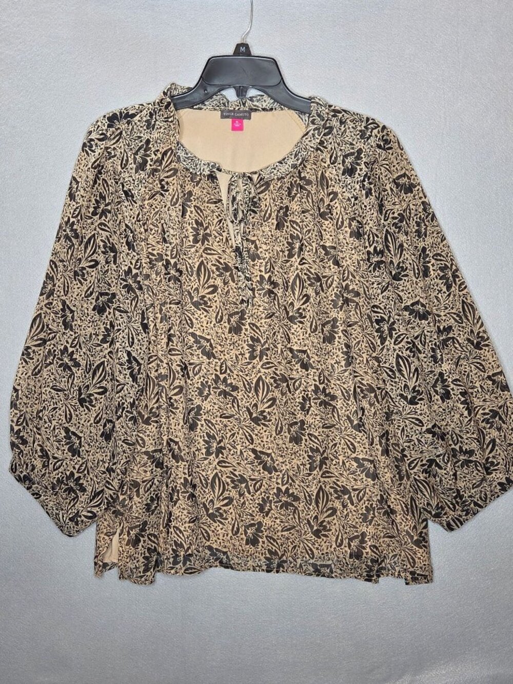 Vince Camuto Balloon Sleeve Top - Foxtrot